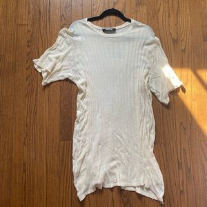 Drapey reformation mini dress